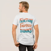 幸運の恩恵おもしろい トライブレンドＴシャツ (フル背面)