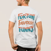 幸運の恩恵おもしろい トライブレンドＴシャツ (裏面)