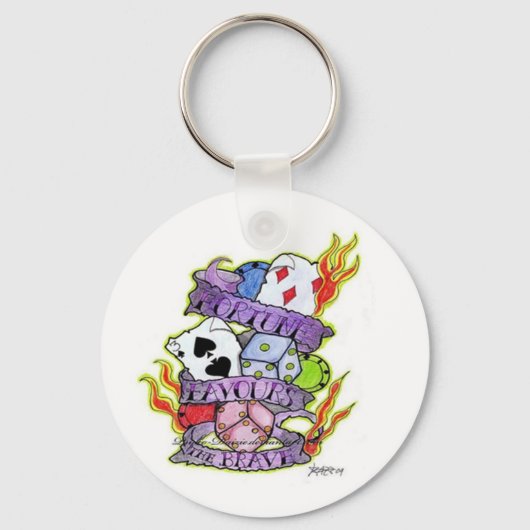 幸運の恩恵 キーホルダー (正面)