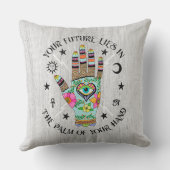 幸運の手 クッション (裏面)