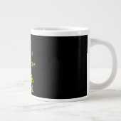 幸運の新しい仕事 ジャンボコーヒーマグカップ (右)