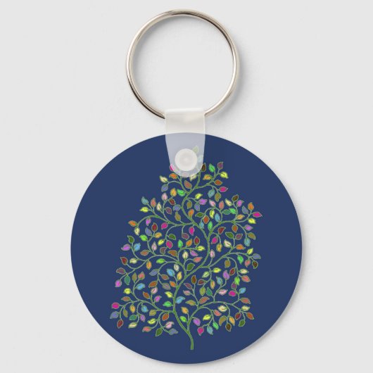 幸運の木 キーホルダー (正面)