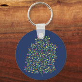 幸運の木 キーホルダー (正面)