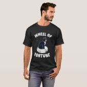 幸運の猫ジョークロボット掃除機 猫 Tシャツ (正面フル)