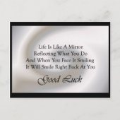 幸運の詩 ポストカード (正面)