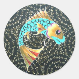 幸運の象徴 ラウンドシール