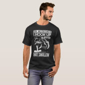 幸運の釣りウェア 海の魚 Tシャツ (正面フル)