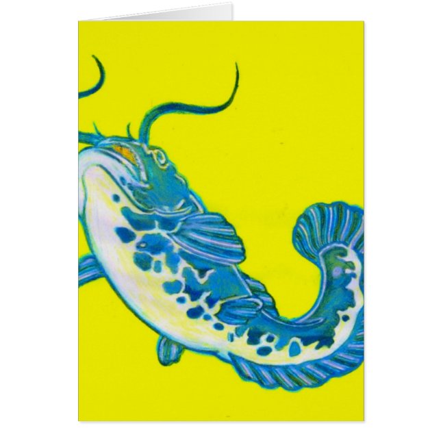 幸運の青い魚 1 (正面)