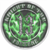 幸運の騎士 シール (正面)