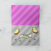 幸運のCookeezの誕生日 カード (内部)