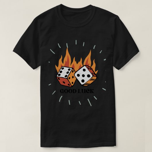 幸運のTシャツ Tシャツ (デザイン正面)