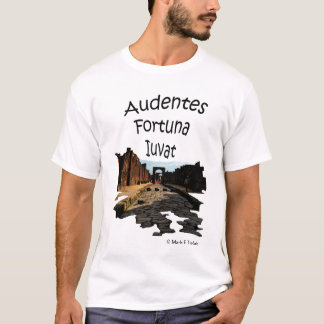 幸運ははっきりしたの支持します Tシャツ