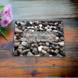 幸運は勇敢なポスターを好む ポスター