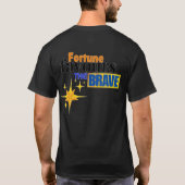 幸運は勇者を好む Tシャツ (裏面)