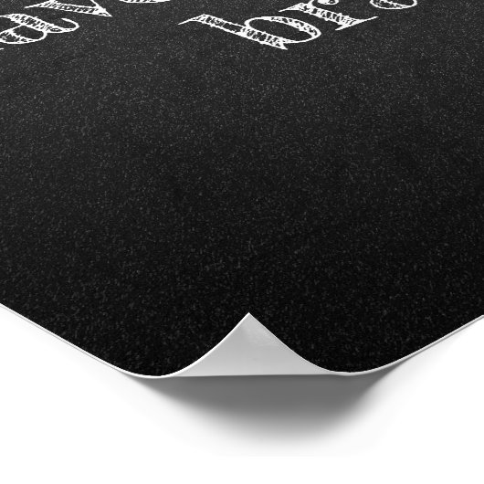 幸運は木炭の勇気付けられるポスター ポスター (角)