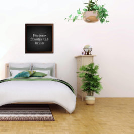 幸運は木炭の勇気付けられるポスター ポスター