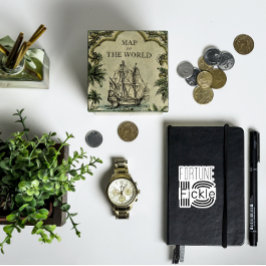 幸運は白いやる気を起こさせるステッカー シール