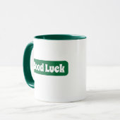 幸運やる気を起こさせる マグカップ (正面左)