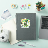 幸運を呼ぶハッピーパトリックの日ステッカー シール (iPadカバー)