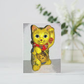 幸運を呼ぶ猫たち! ポストカード (スタンド正面)