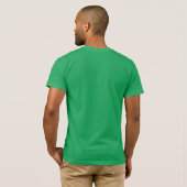 幸運を呼ぶ緑のノーム セントパトリックデー Tシャツ (裏面フル)