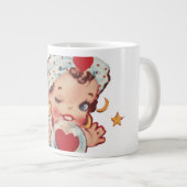 幸運を愛せよ！ ジャンボコーヒーマグカップ (正面右)