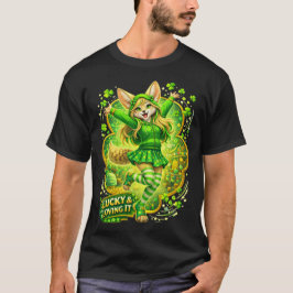 幸運を楽しむ Tシャツ