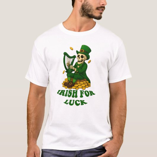 幸運を祈ってアイリッシュ Tシャツ (正面)