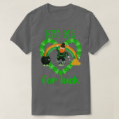 幸運を祈って私を抱き締める3月17日st patricks dayおもしろいg tシャツ (デザイン正面)