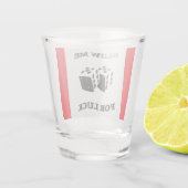 幸運を祈って　私にキスして ショットグラス (裏面)