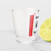 幸運を祈って　私にキスして ショットグラス (左)