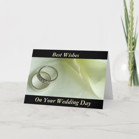 幸運を祈ります カード (正面)