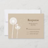 幸運を祈ります! RSVP (茶色) (正面)