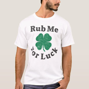 幸運を祈るアイリッシュおもしろいSt patricks day Tシャツ