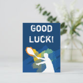 幸運を祈るテニス ポストカード (スタンド正面)