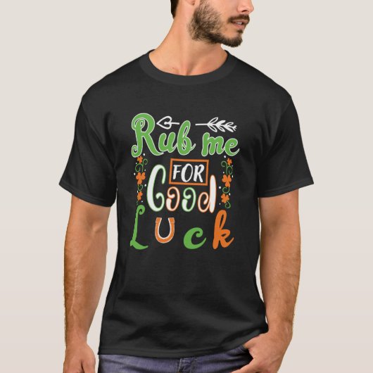 幸運を祈る聖パトリックの日 Tシャツ (正面)
