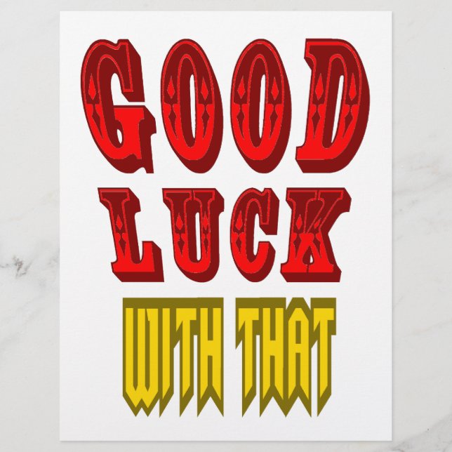 幸運を祈る (正面)