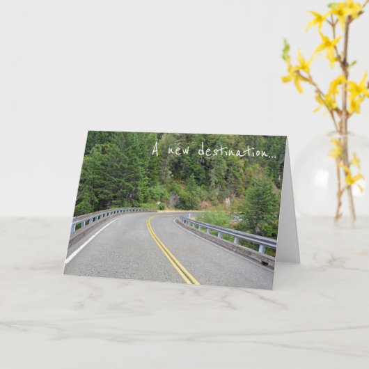 幸運を祈る カード (黄色い花)