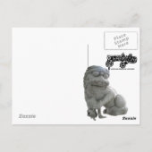 幸運を祈る ポストカード (裏面)