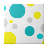 幸運カラフルな泡 タイル (正面)