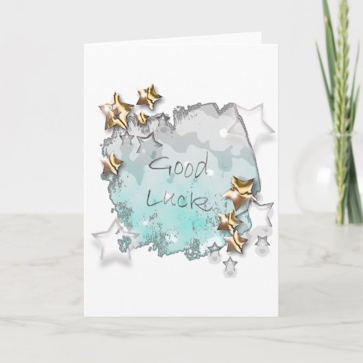 幸運カード-幸運の星 サンキューカード (正面)