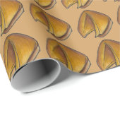 幸運クッキー中国のレストランフード ラッピングペーパー (ロールコーナー)