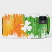 幸運クローバーとインクのライトパディ Case-Mate iPhoneケース (裏面(横))