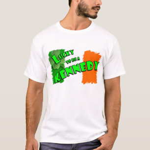 幸運ケネディのアイルランド人のシャムロックがあるため Tシャツ