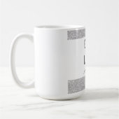 幸運スタイリッシュパーソナライズされたの贈り物 コーヒーマグカップ (左)