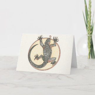 幸運セドナのトカゲ、アリゾナ カード