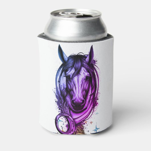 幸運伝統的な馬蹄形 缶クーラー (缶裏面)