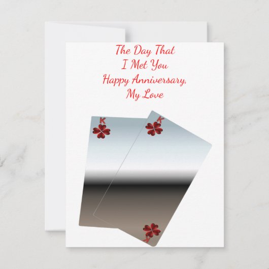 幸運得なグリーティングカード ノートカード (裏面)