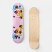 幸運愛てんとう虫のスケートボード スケートボード (正面)