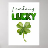 幸運感じな ポスター (正面)